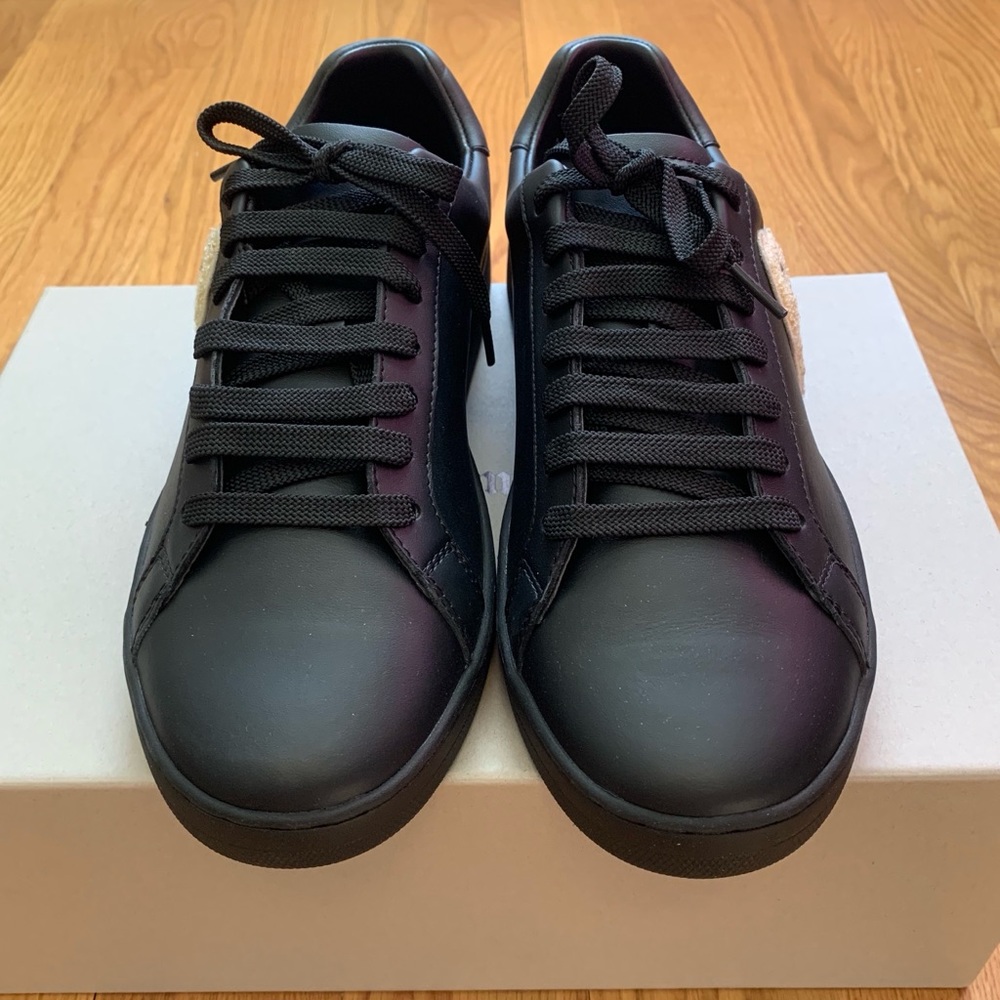 TEDDY BEAR TENNIS SNEAKER BLACK/ BROWN